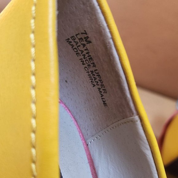 Super cute & colorful Mojo Moxy Open Toe Pumps - Size 7M - Picture 6 of 7